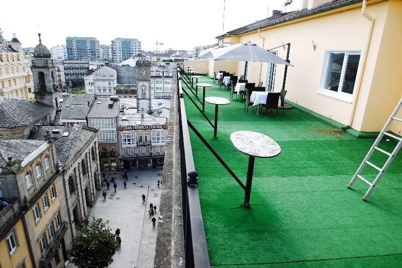Hotel Mendez Nunez Lugo Exterior foto